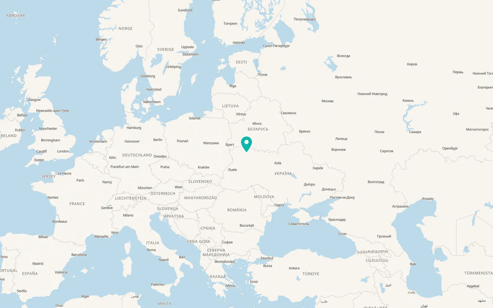 Map of Polytsi