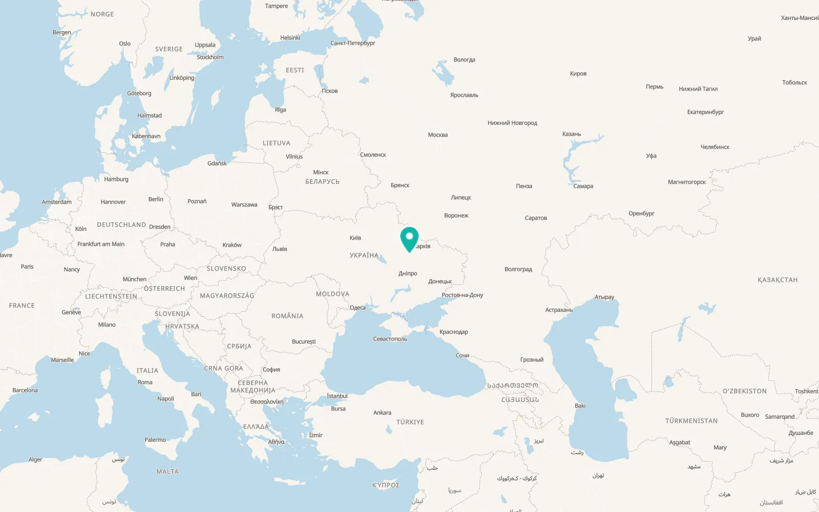 Map of Popivka