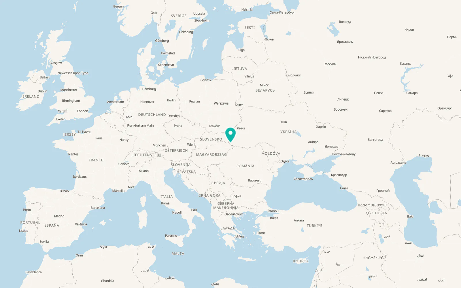 Map of Popovo