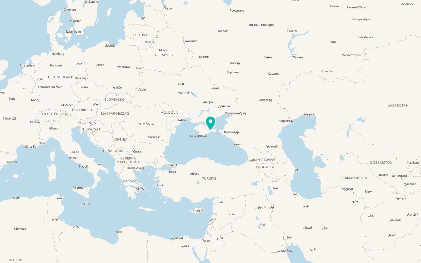 Map of Primorskyi