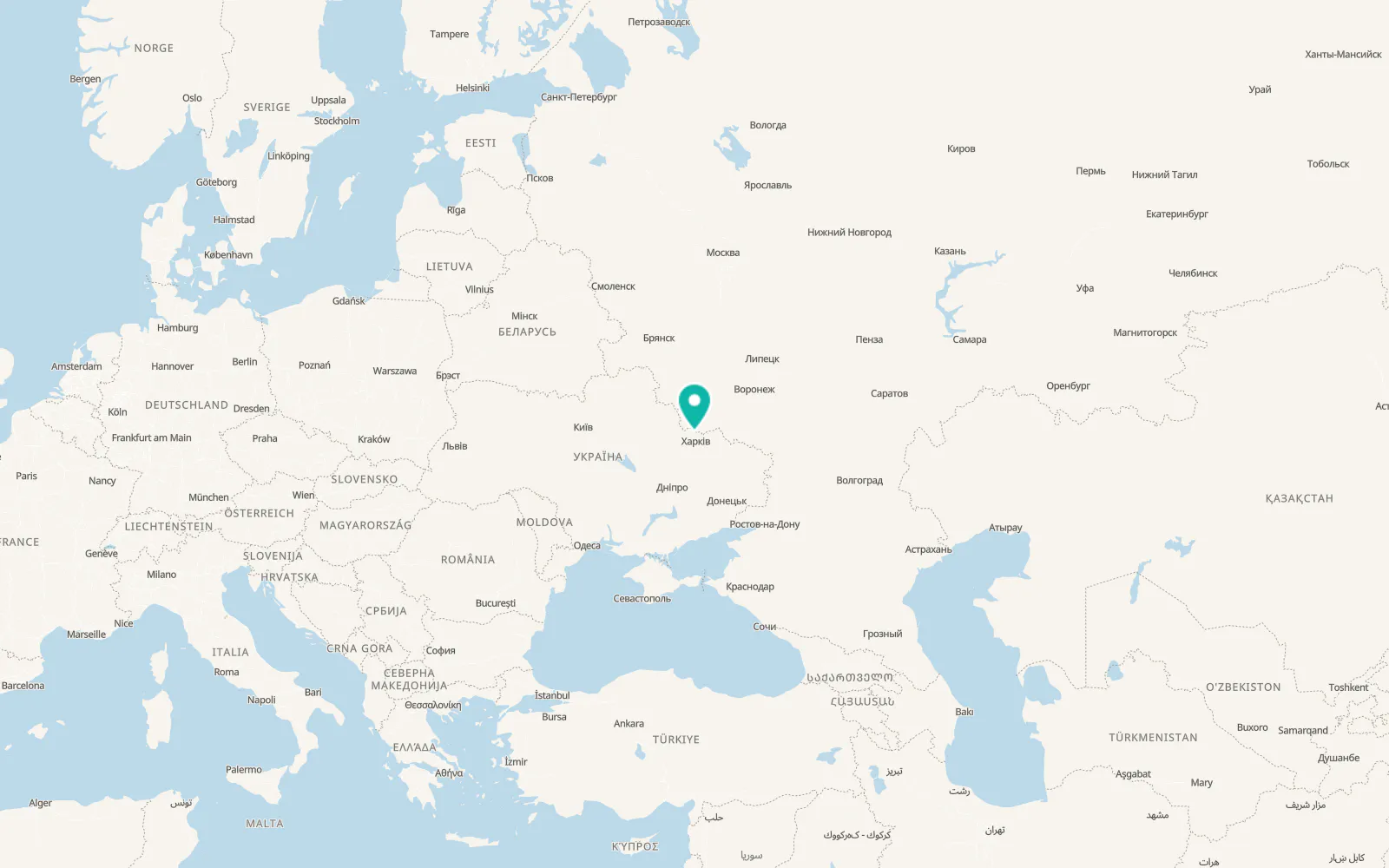Map of Prudianka