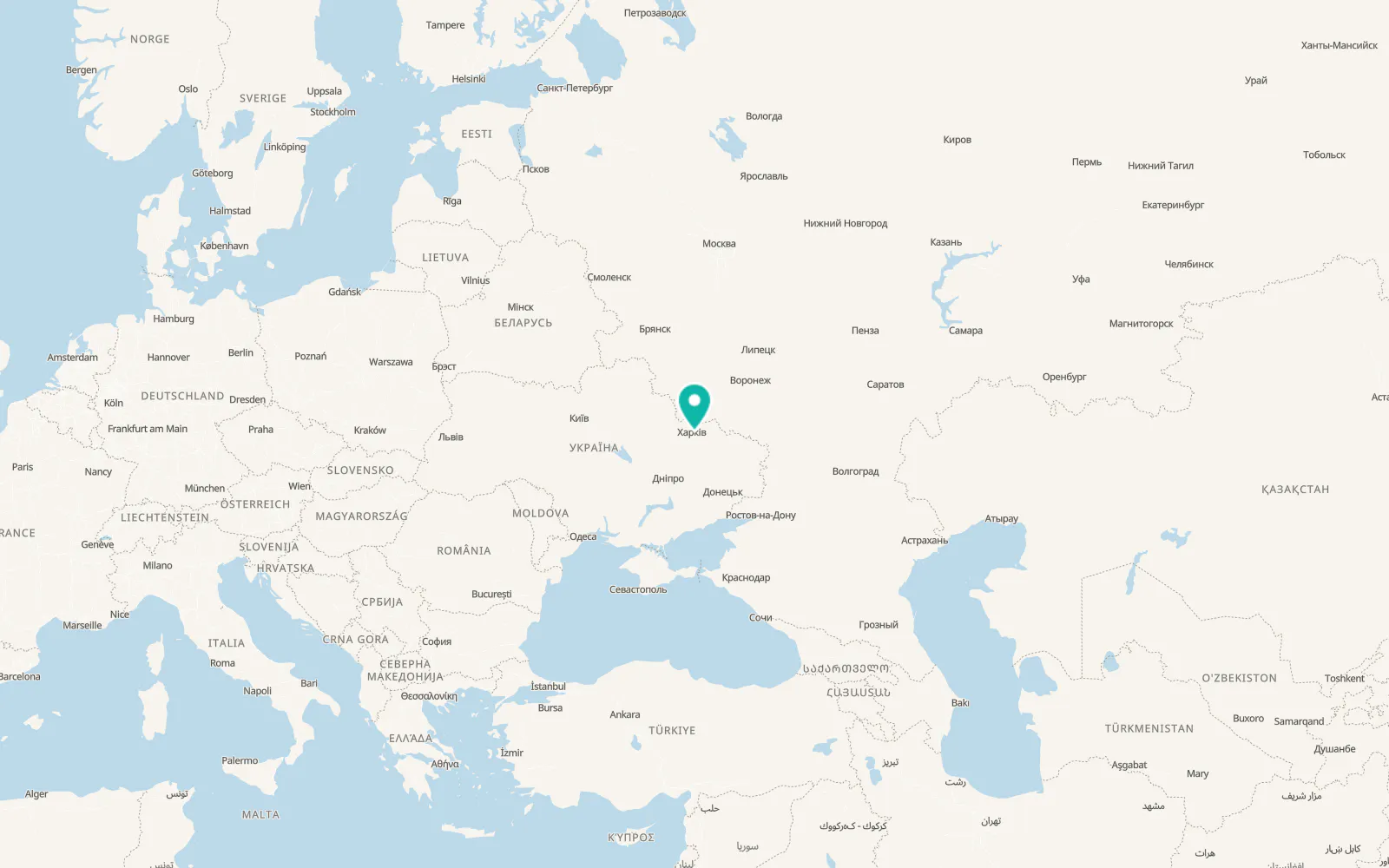 Map of Rayon KTZ