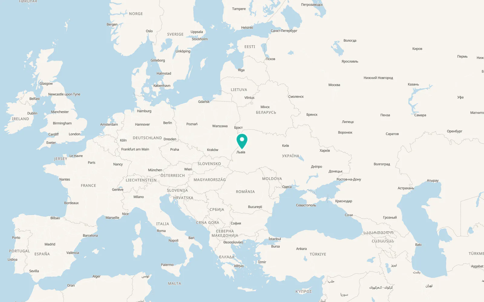 Map of Remeniv