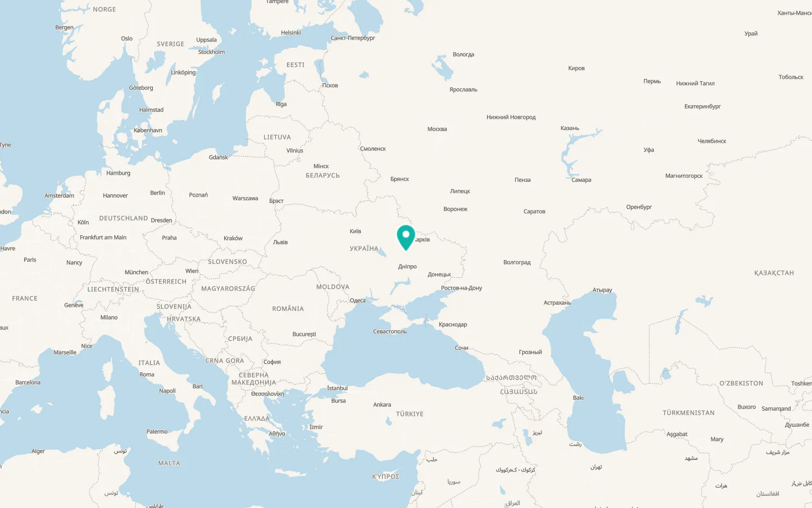 Map of Riaske