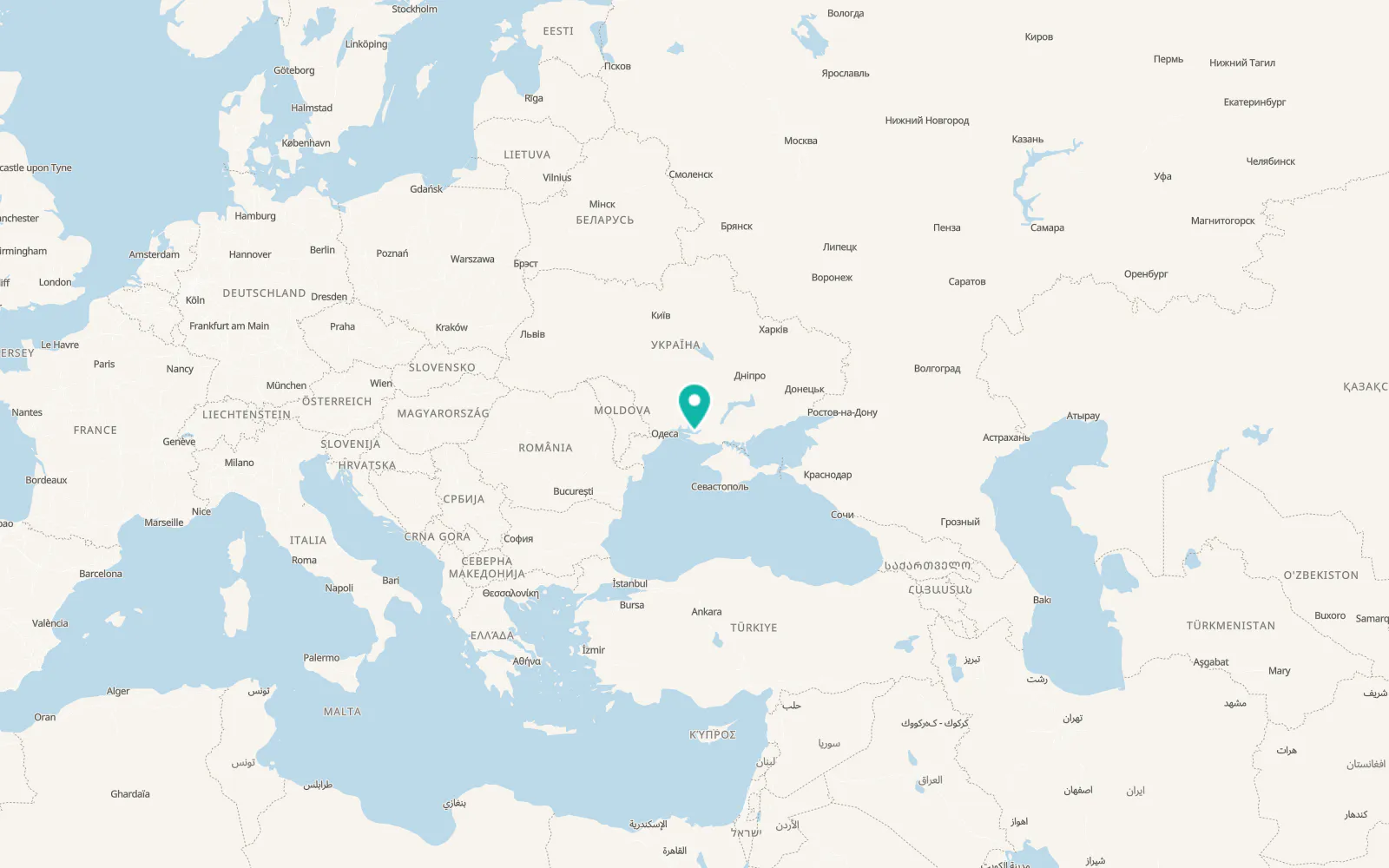 Map of Rybalche