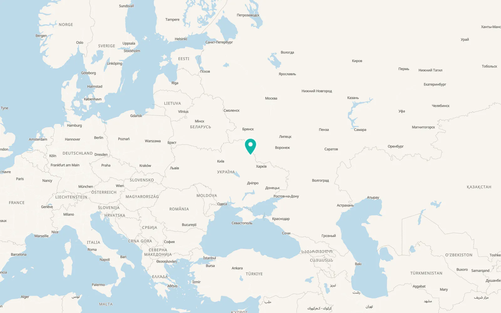 Map of Sad
