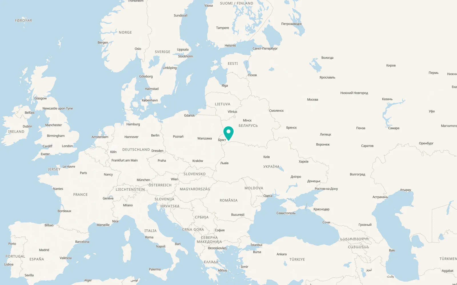 Map of Samary-Orikhovi