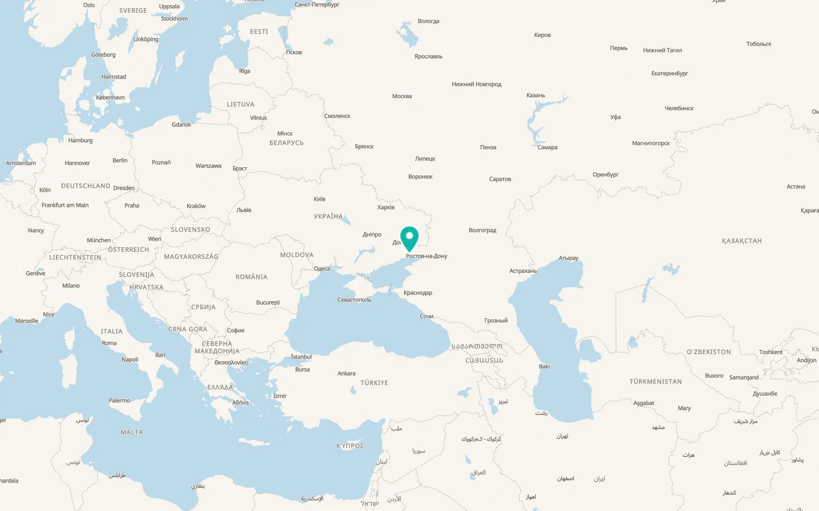 Map of Samiilove