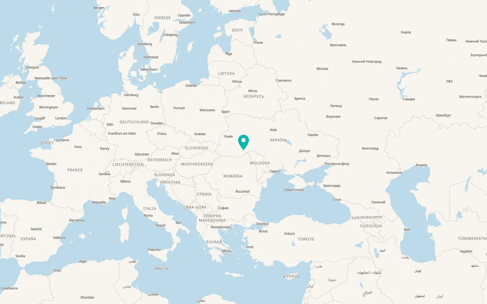 Map of Sankivtsi