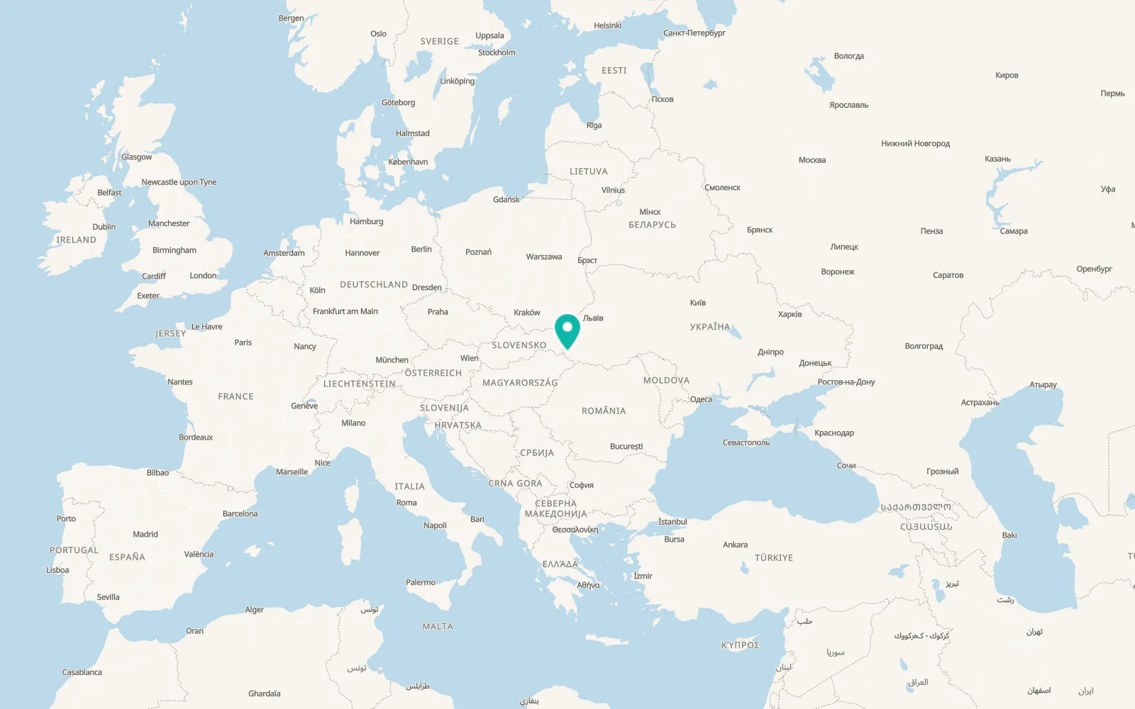 Map of Serne