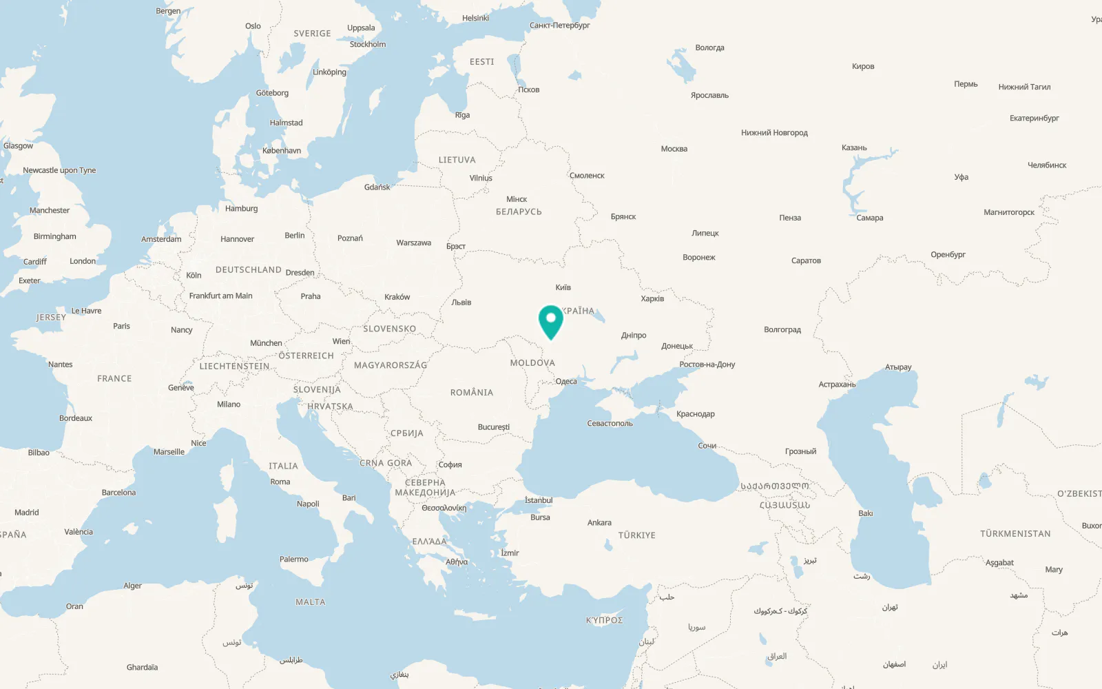 Map of Shlyakhove