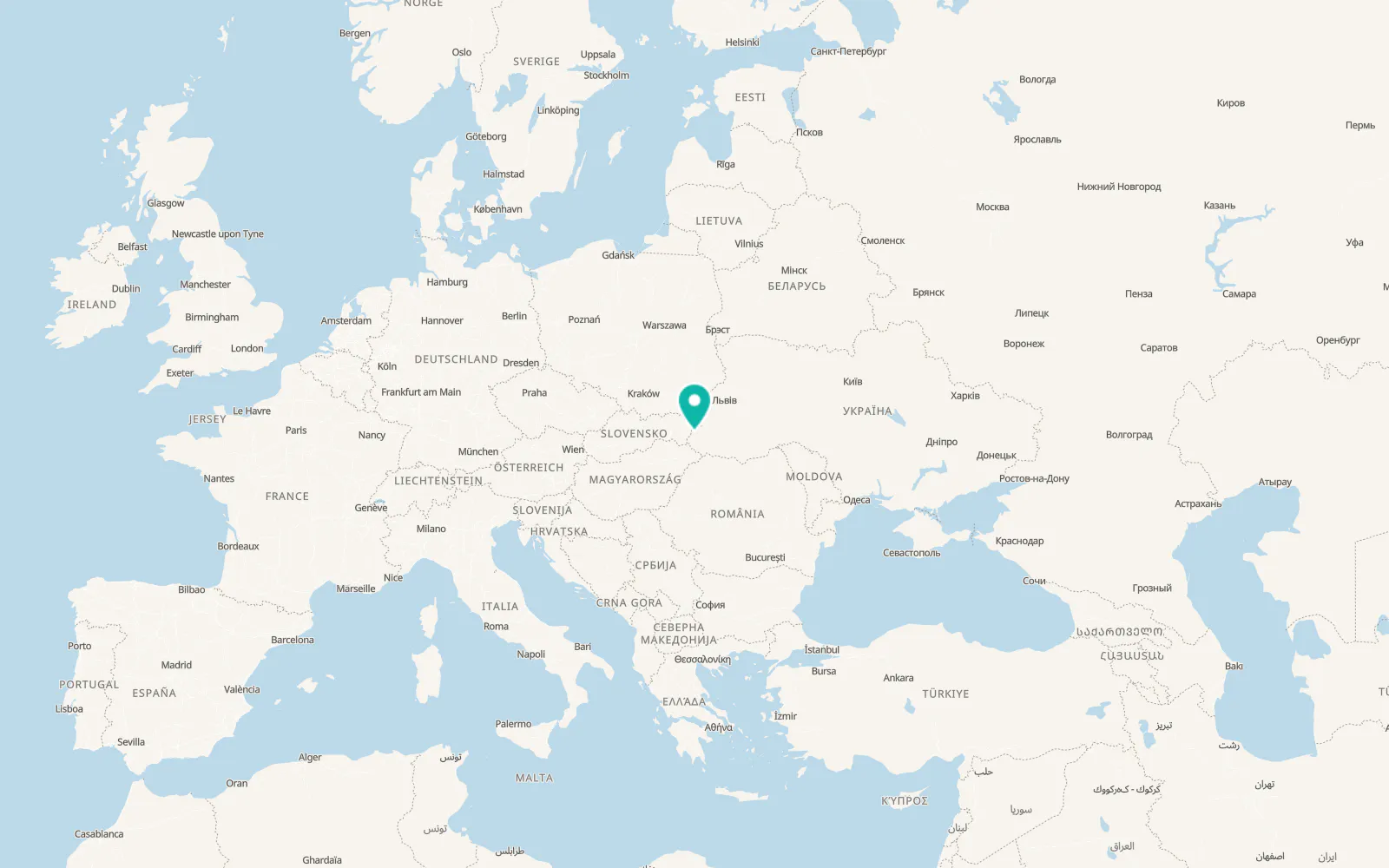 Map of Simer
