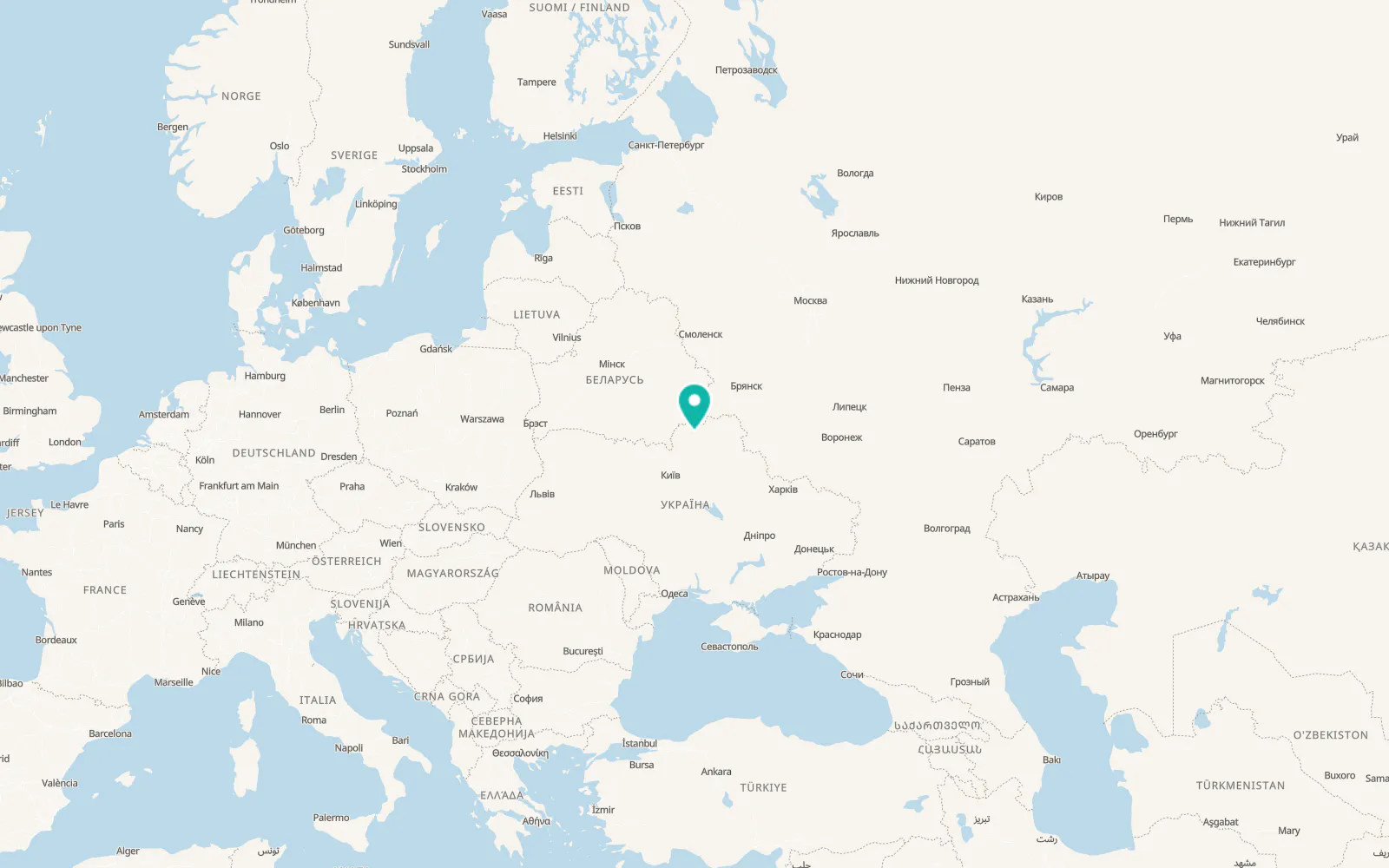 Map of Smiach