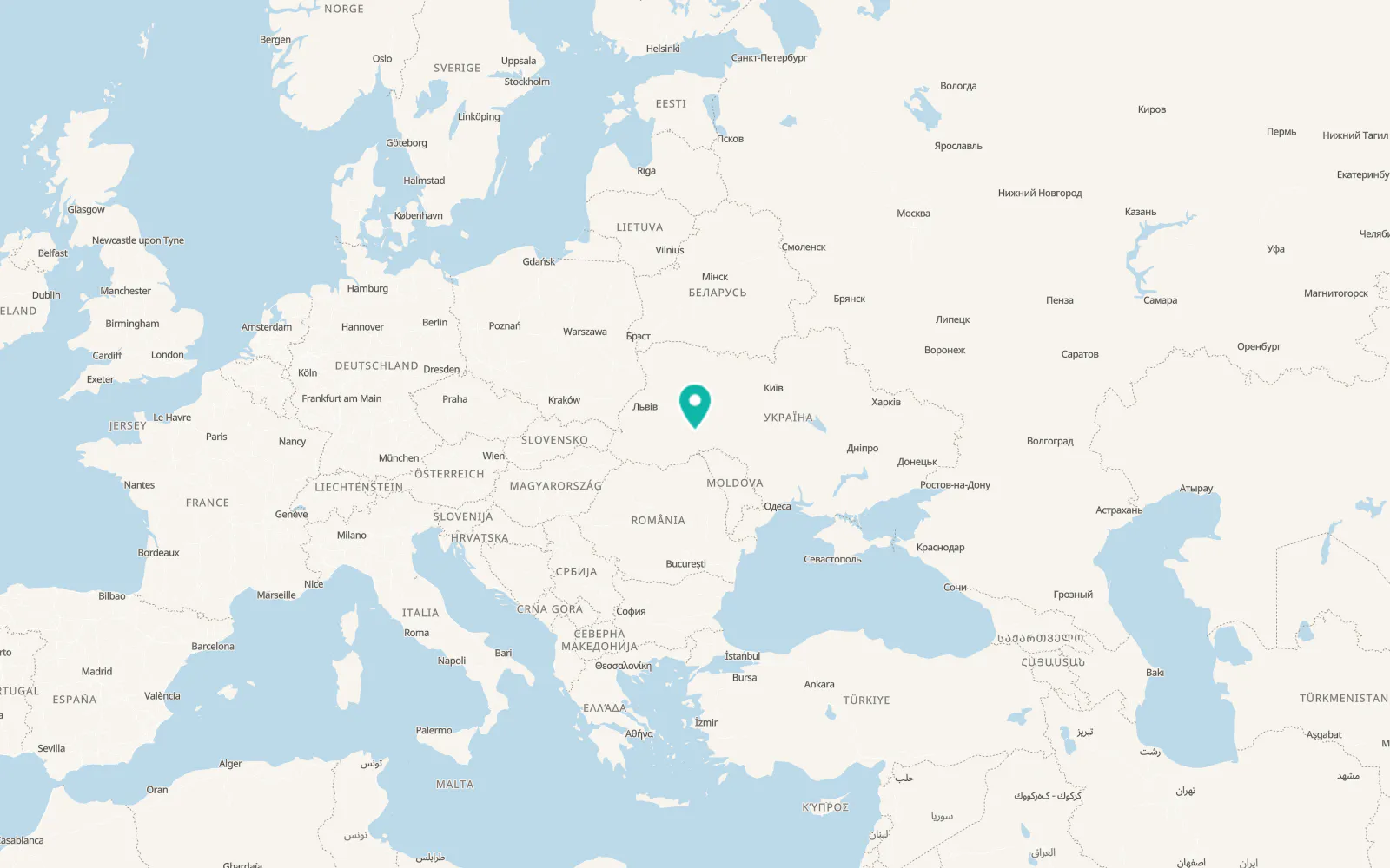 Map of Smotrych