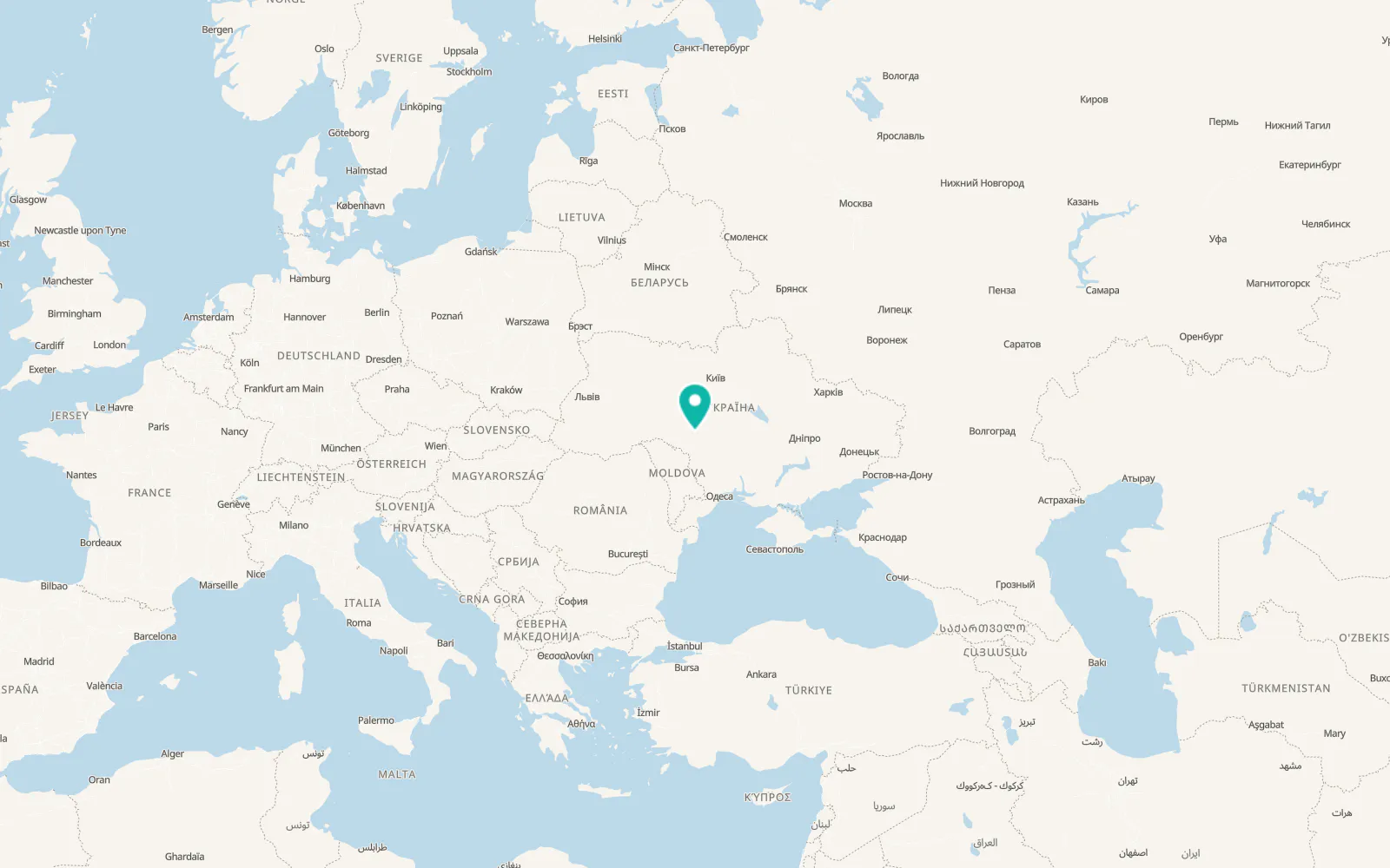 Map of Sobolivka