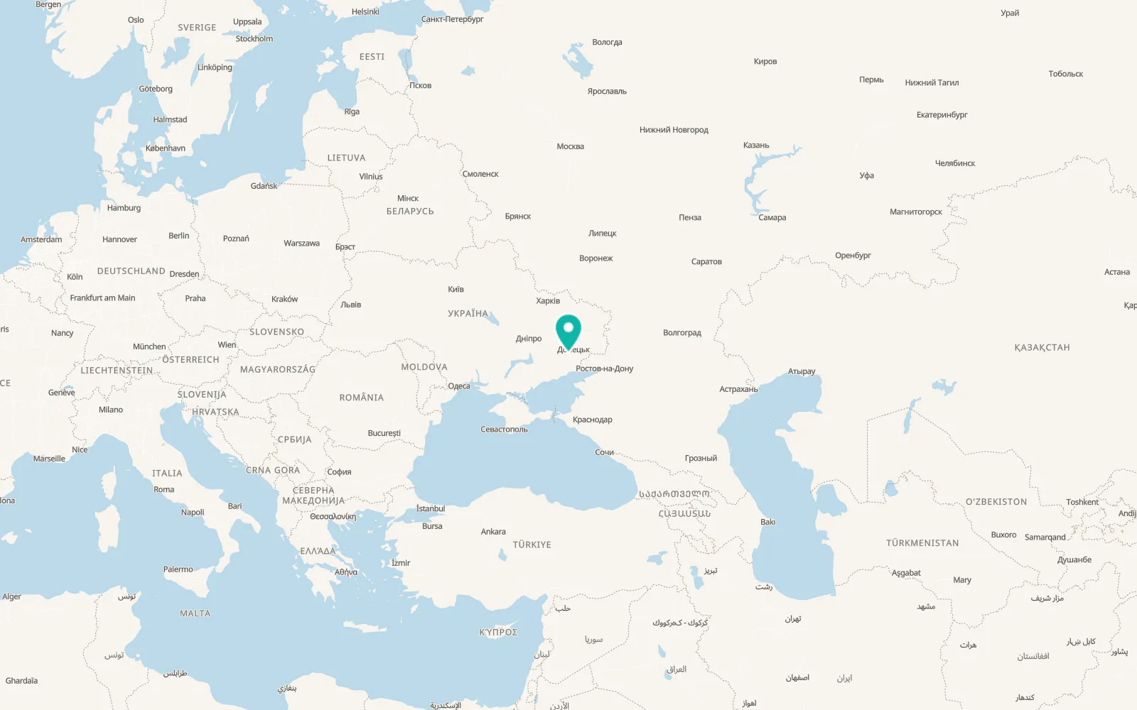 Map of Solodke