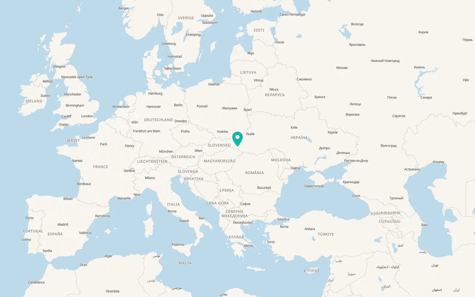 Map of Solomonovo