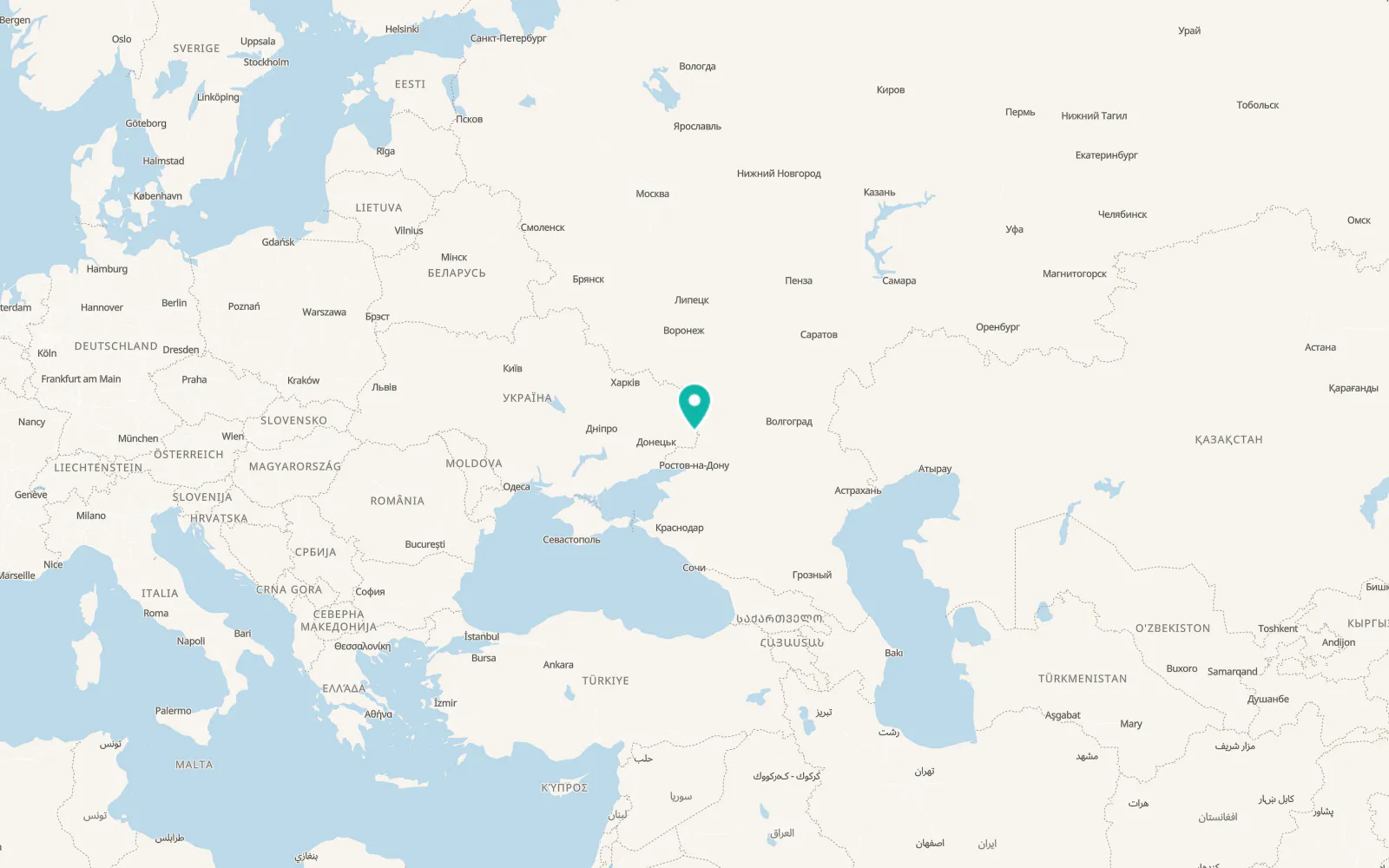 Map of Sorokyne