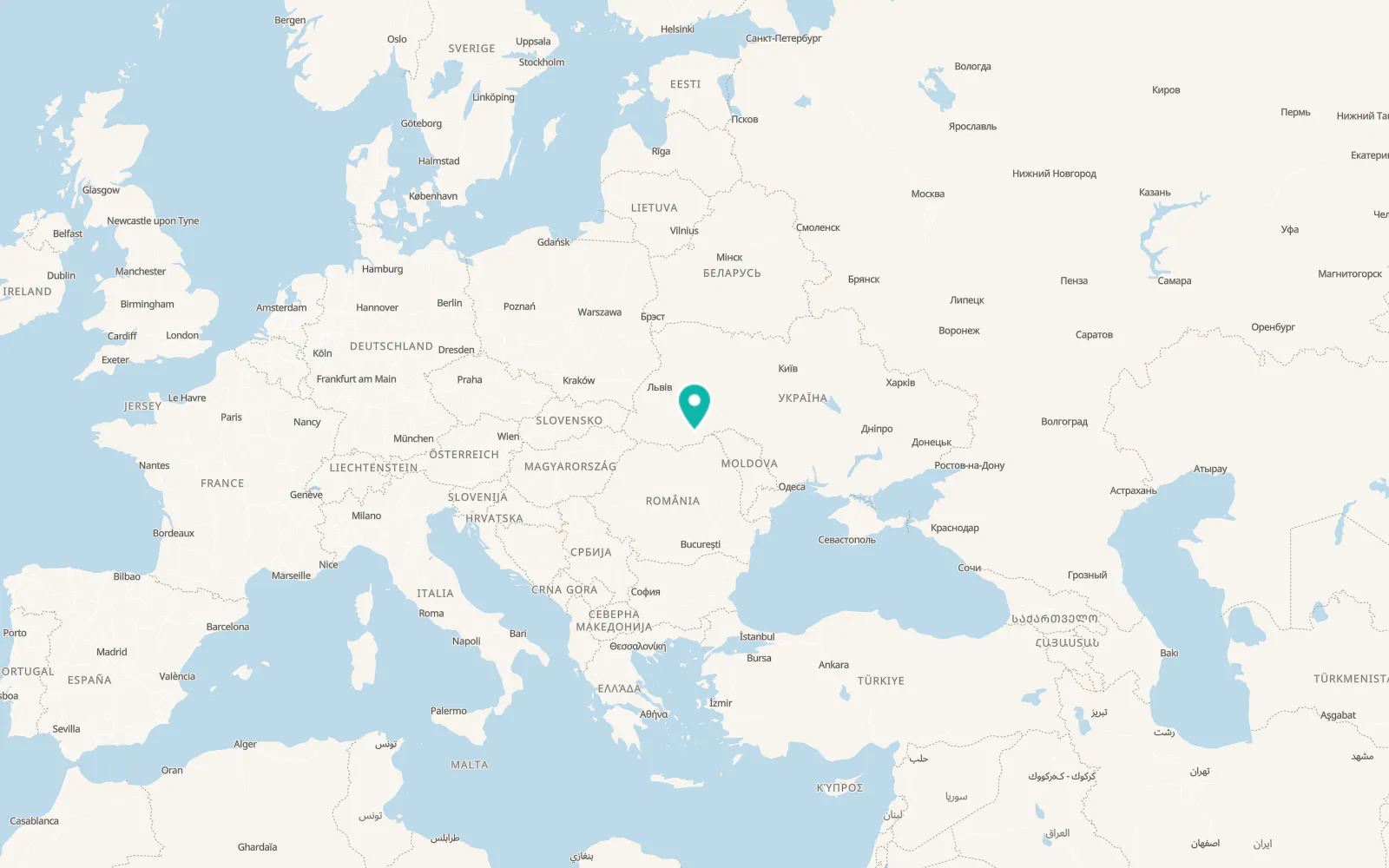Map of Spaska