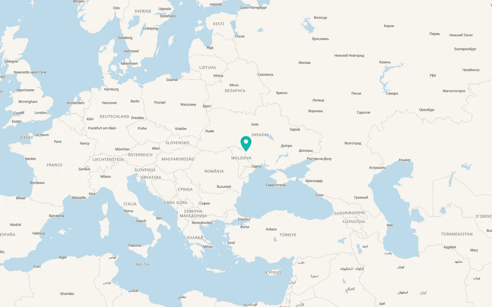 Map of Stanislavka