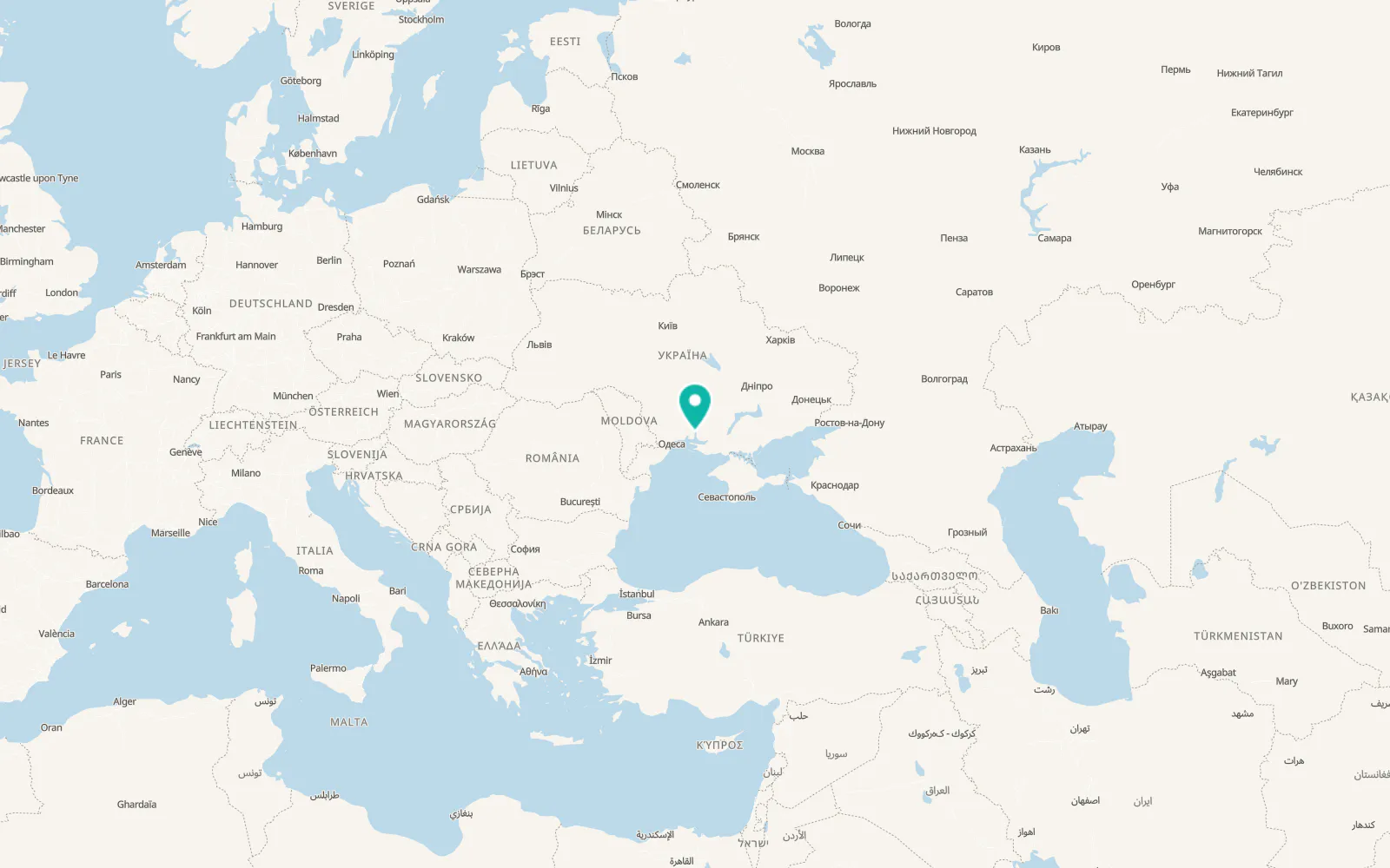 Map of Stara Bohdanivka
