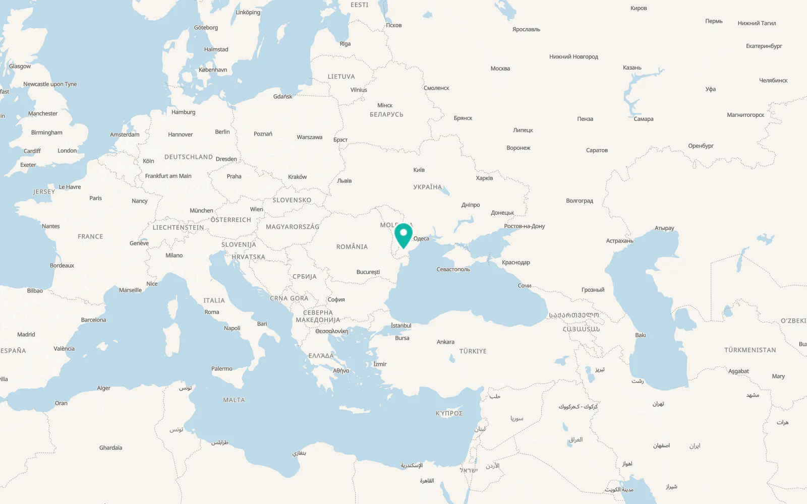 Map of Stari Troyany