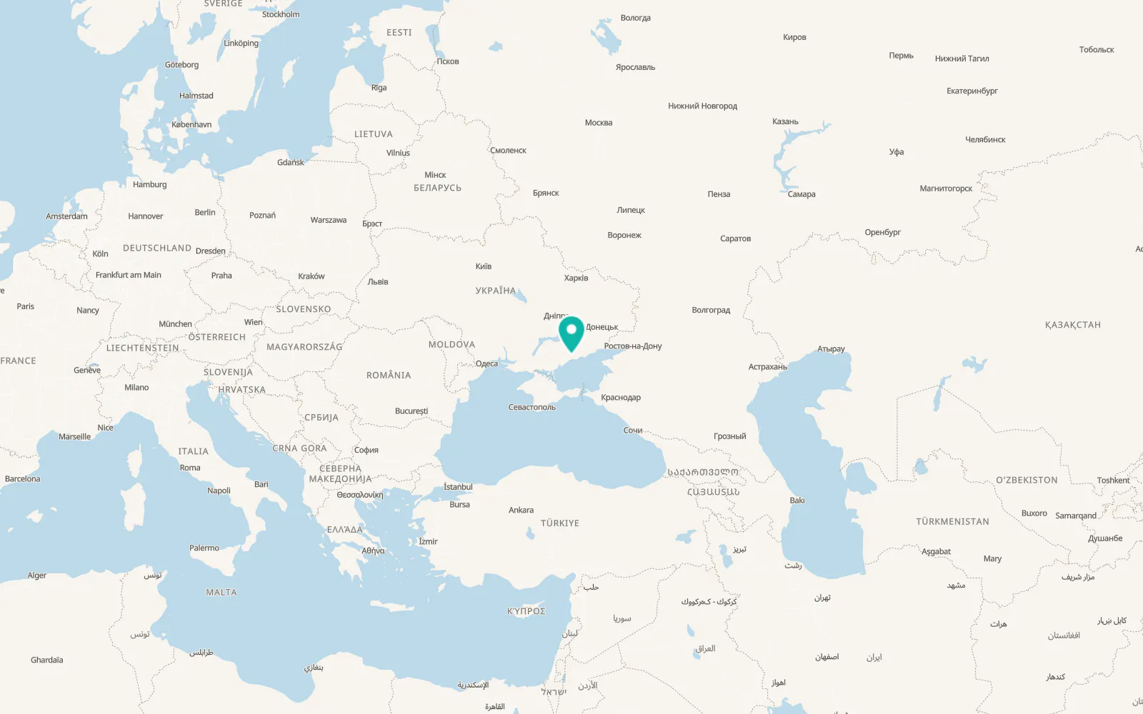 Map of Stepanivka Druha