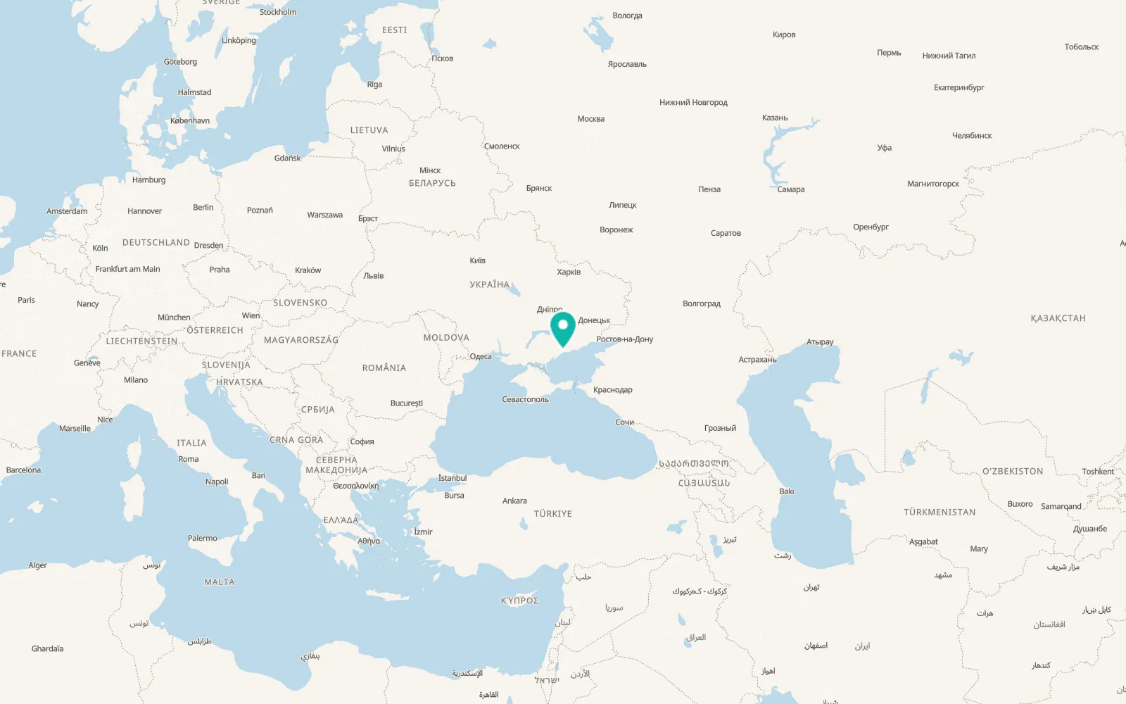 Map of Strohanivka
