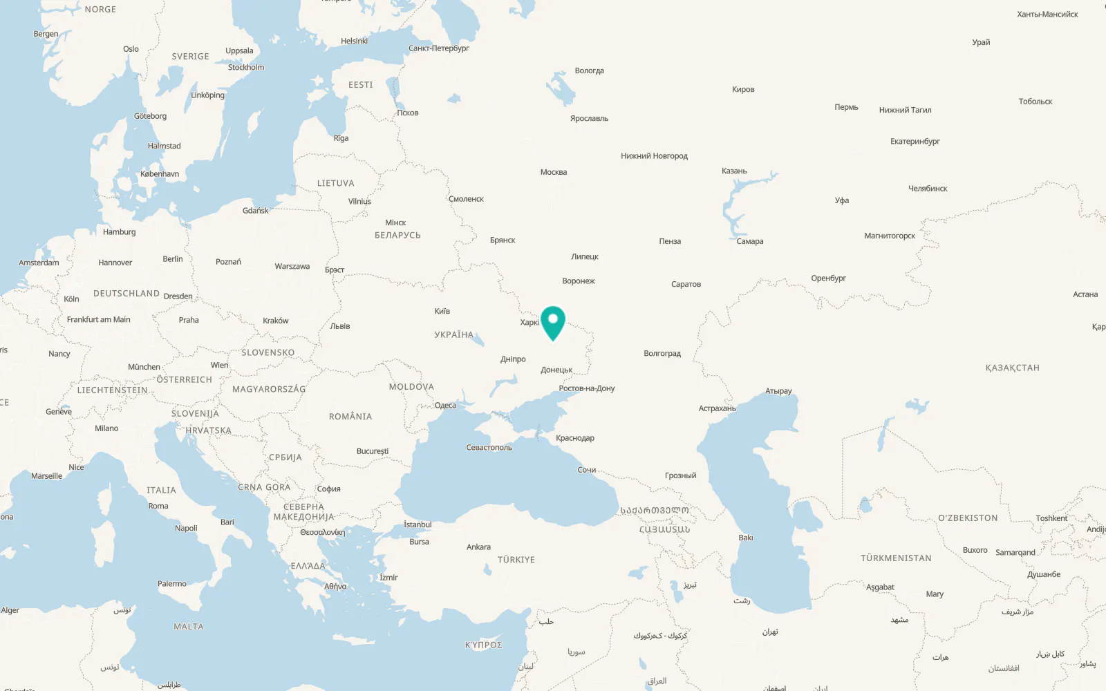 Map of Svyatohirsk
