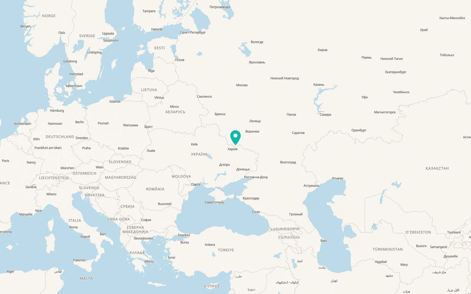 Map of Ternova