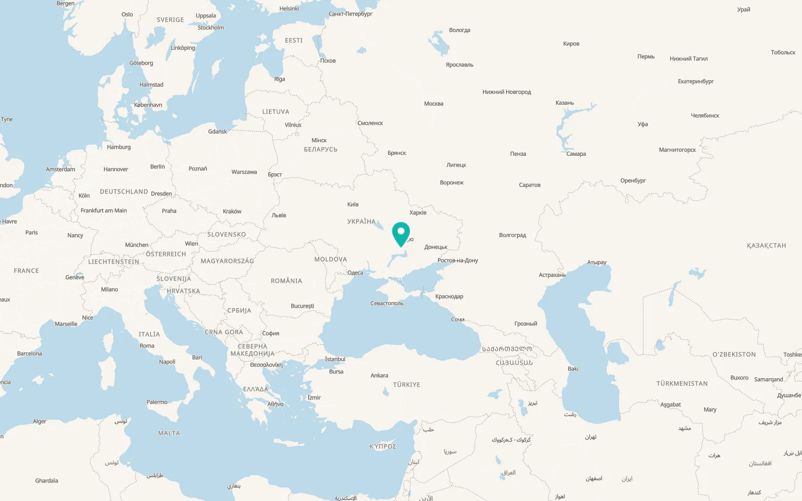 Map of Tomakivka