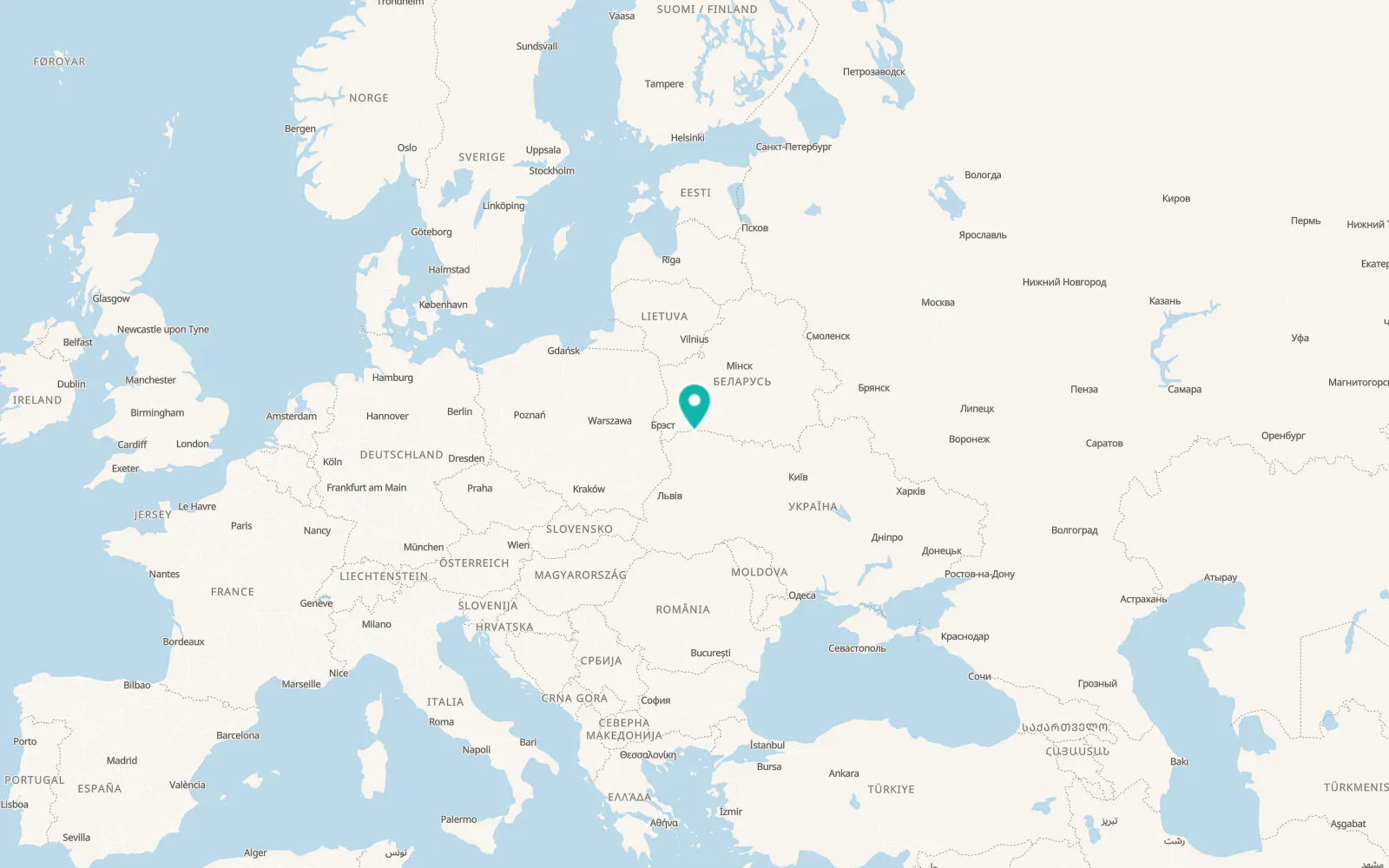 Map of Tsyr
