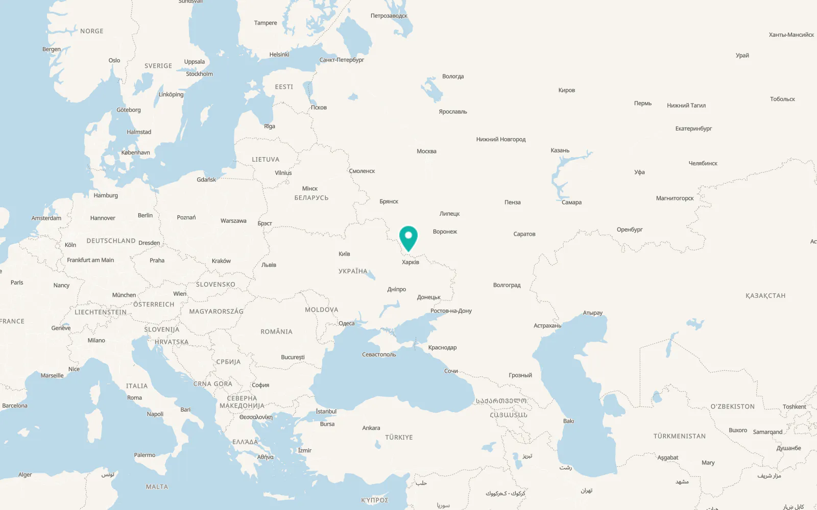 Map of Udy