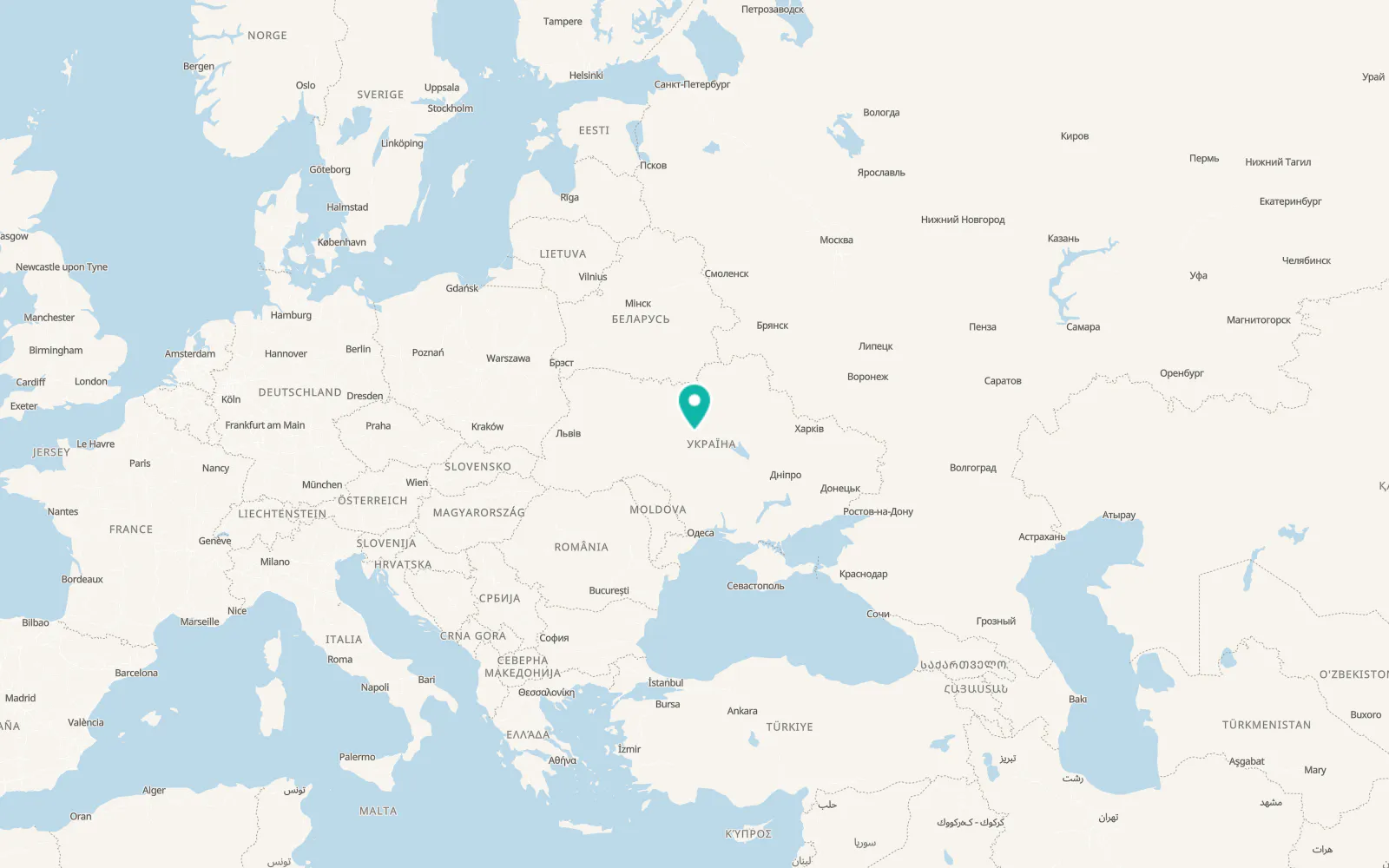 Map of Uzyn