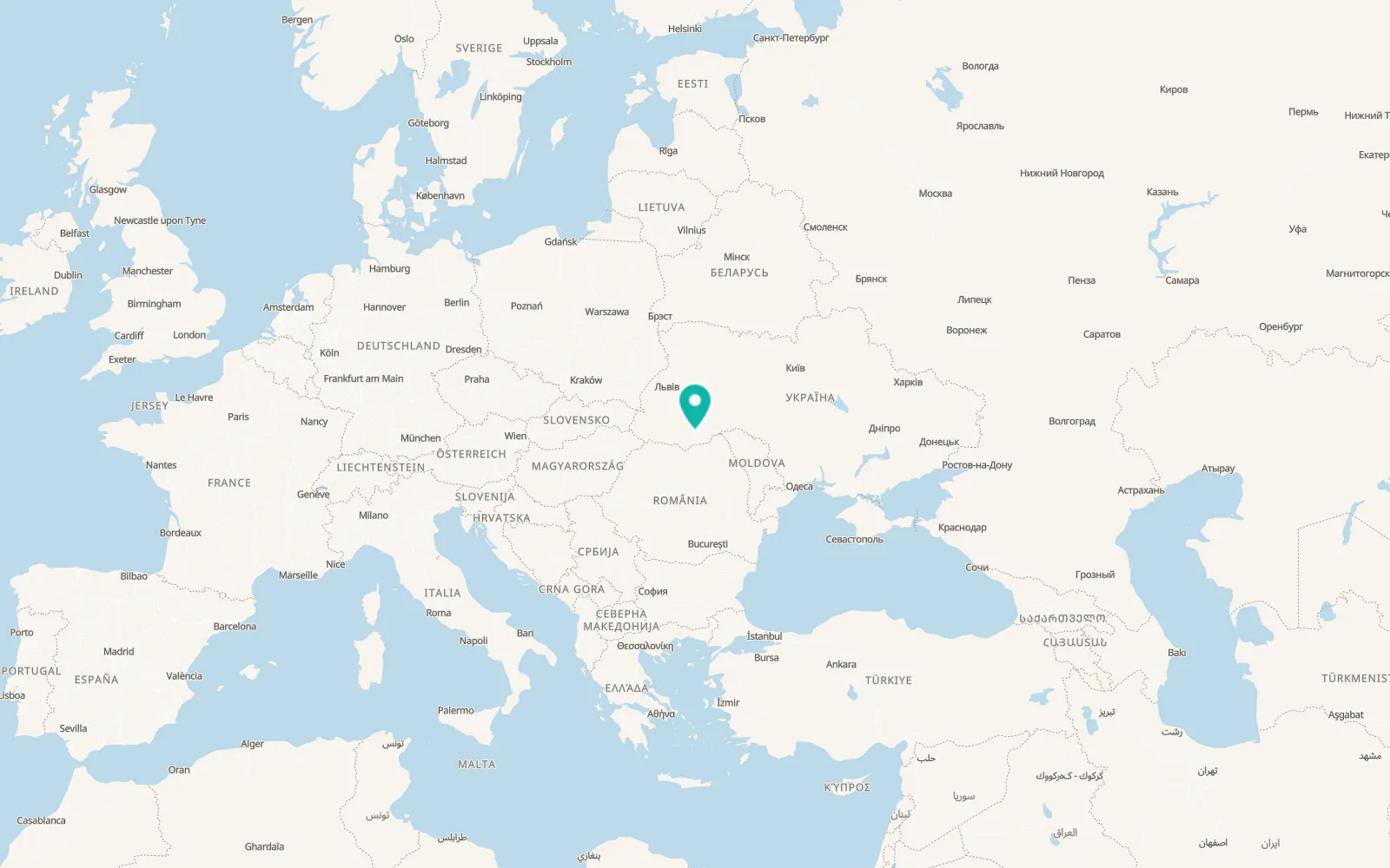 Map of Valy