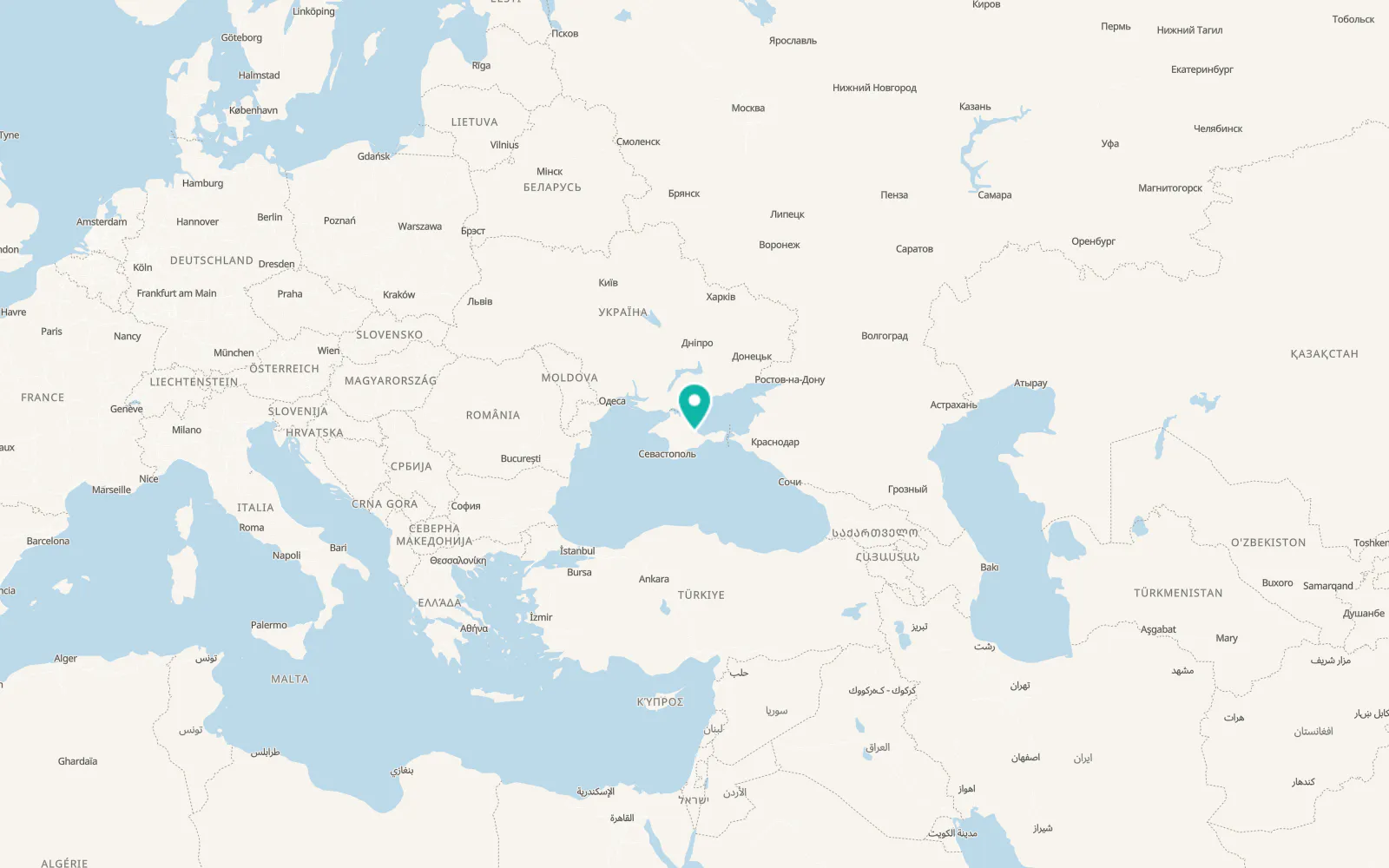 Map of Varvarovka