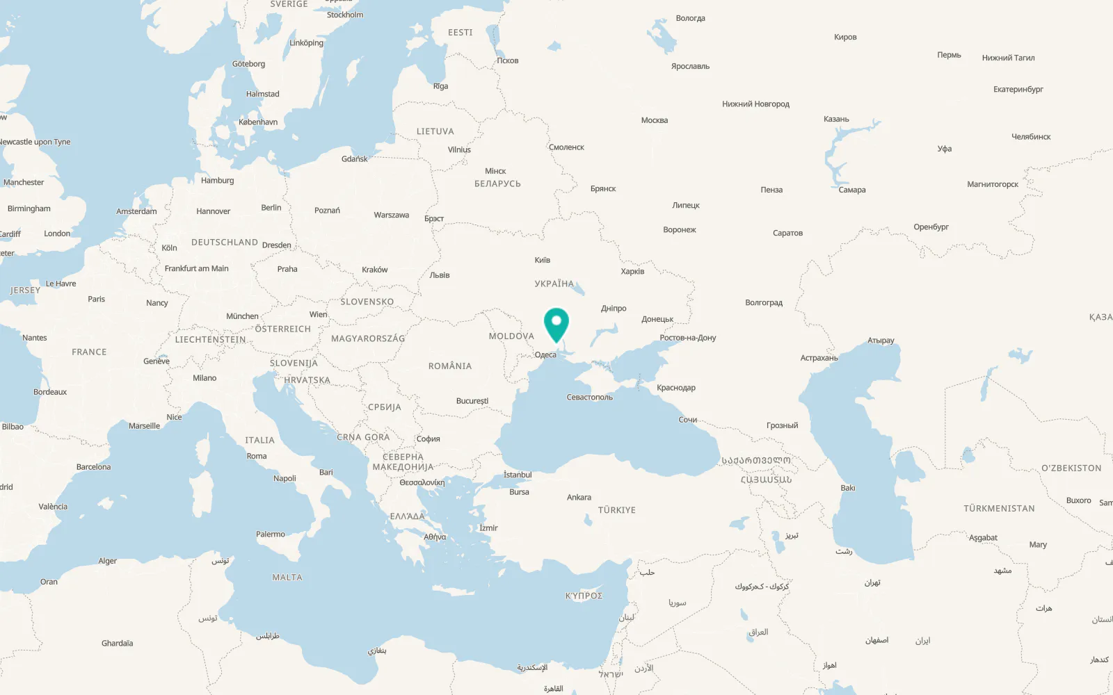 Map of Vasylivka