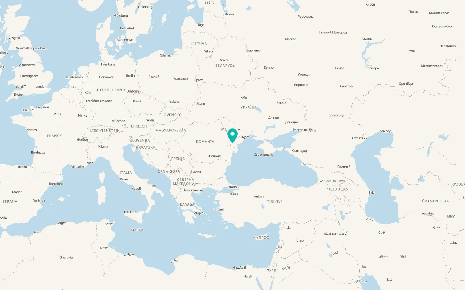 Map of Vasylivka