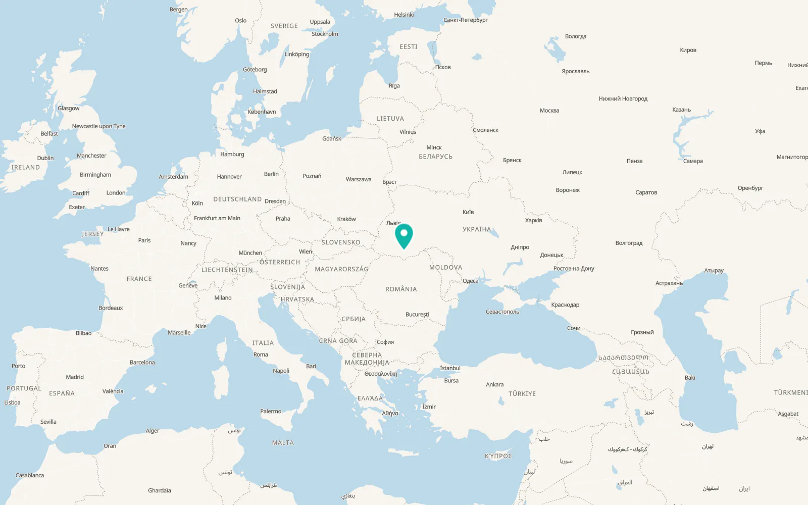Map of Verkhniy Yasenov