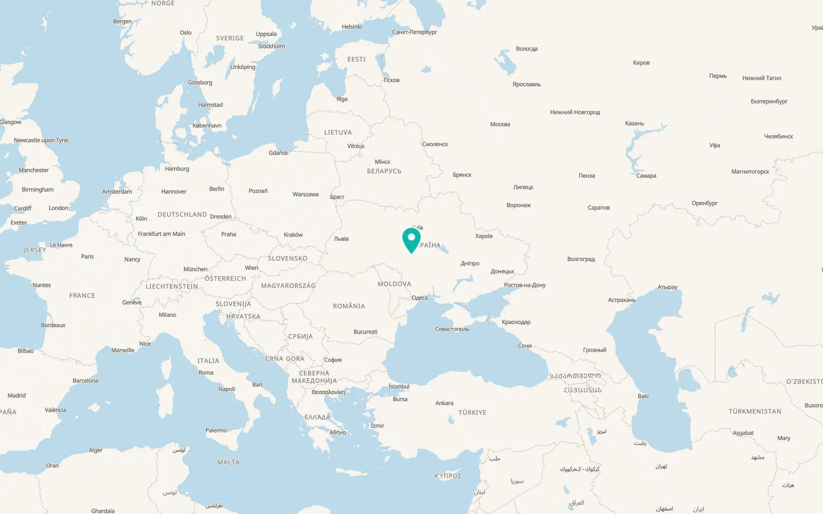 Map of Verkhnyachka