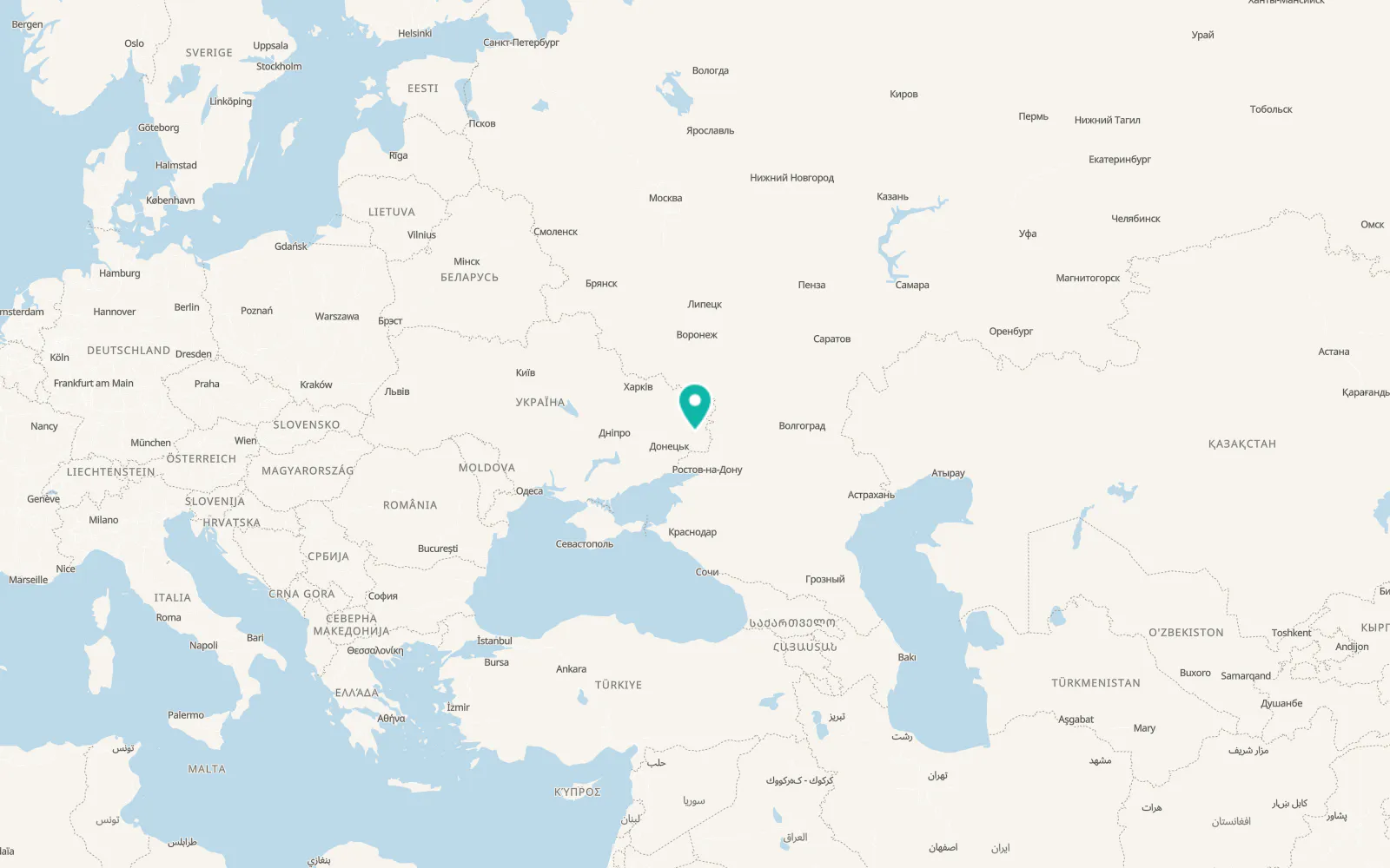 Map of Vrubivskyi