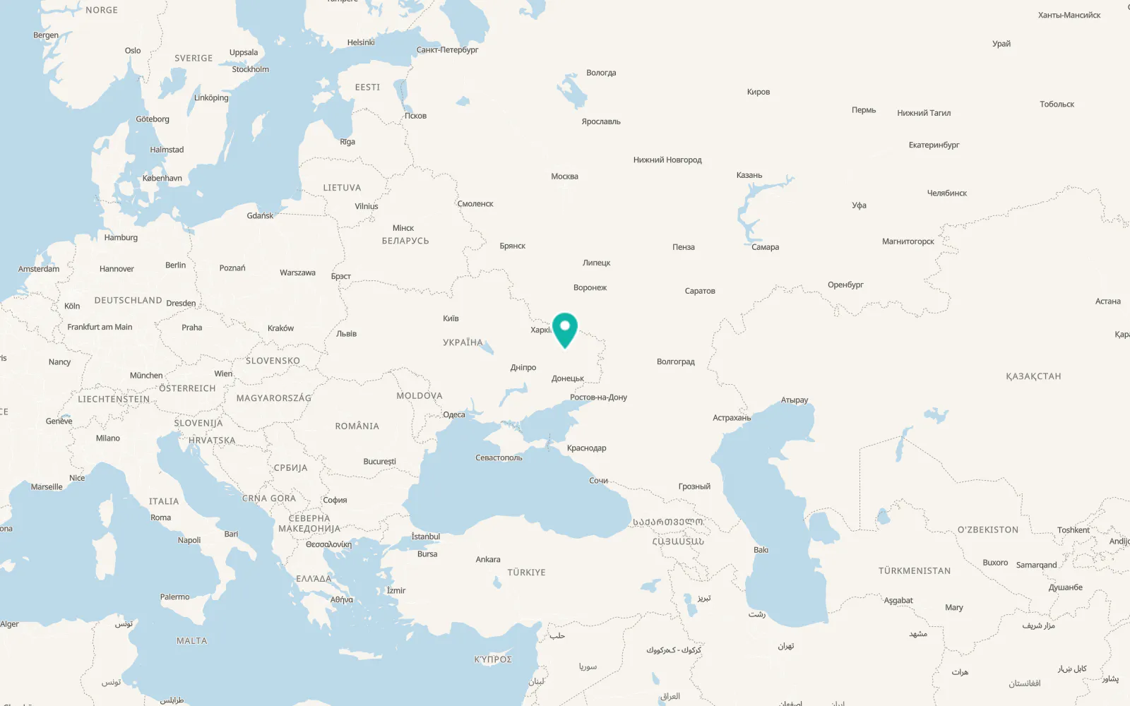 Map of Yarova