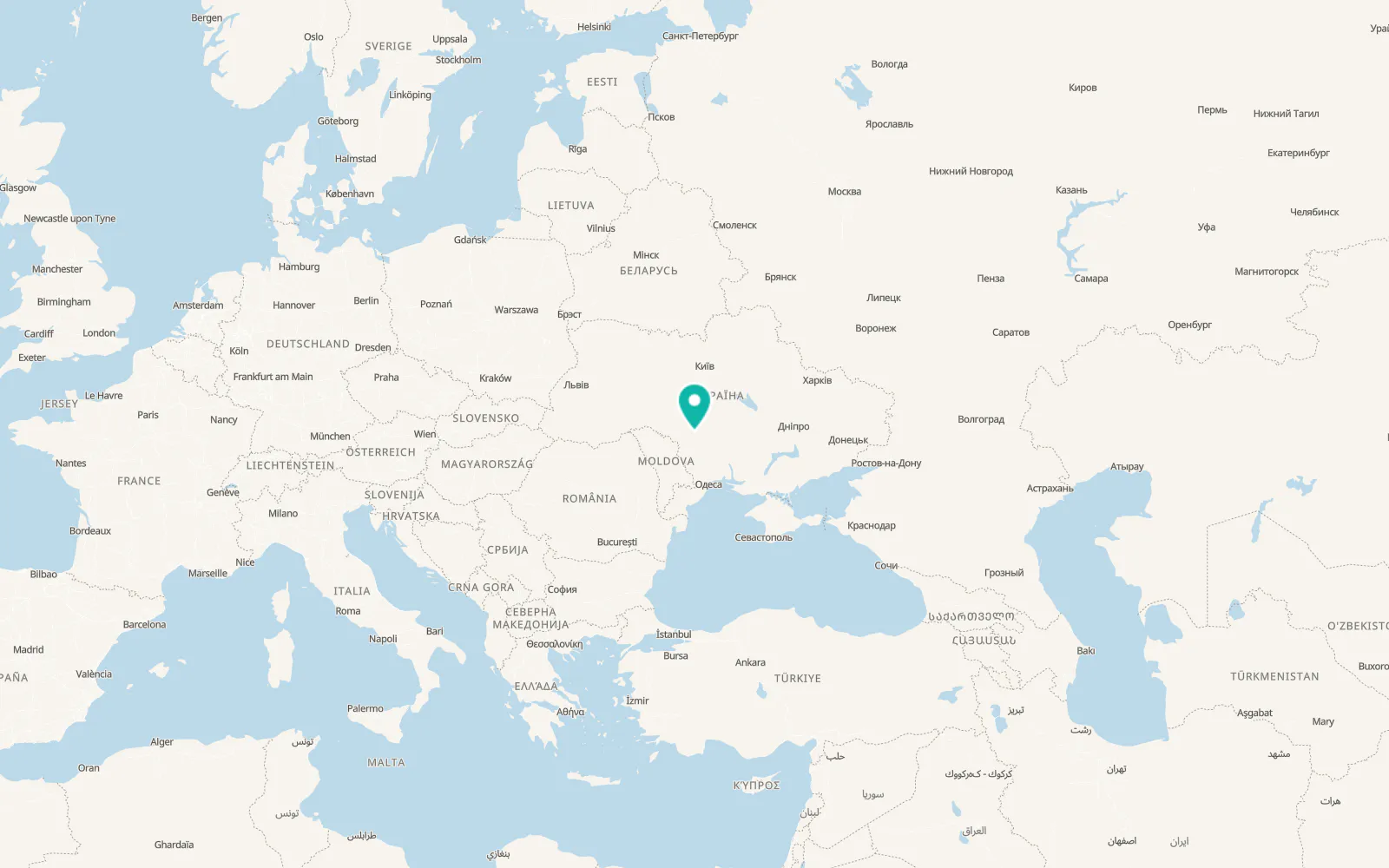 Map of Zavallya