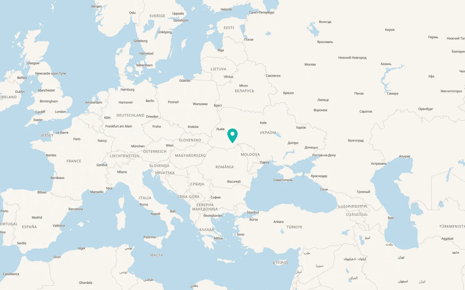 Map of Zavoloka