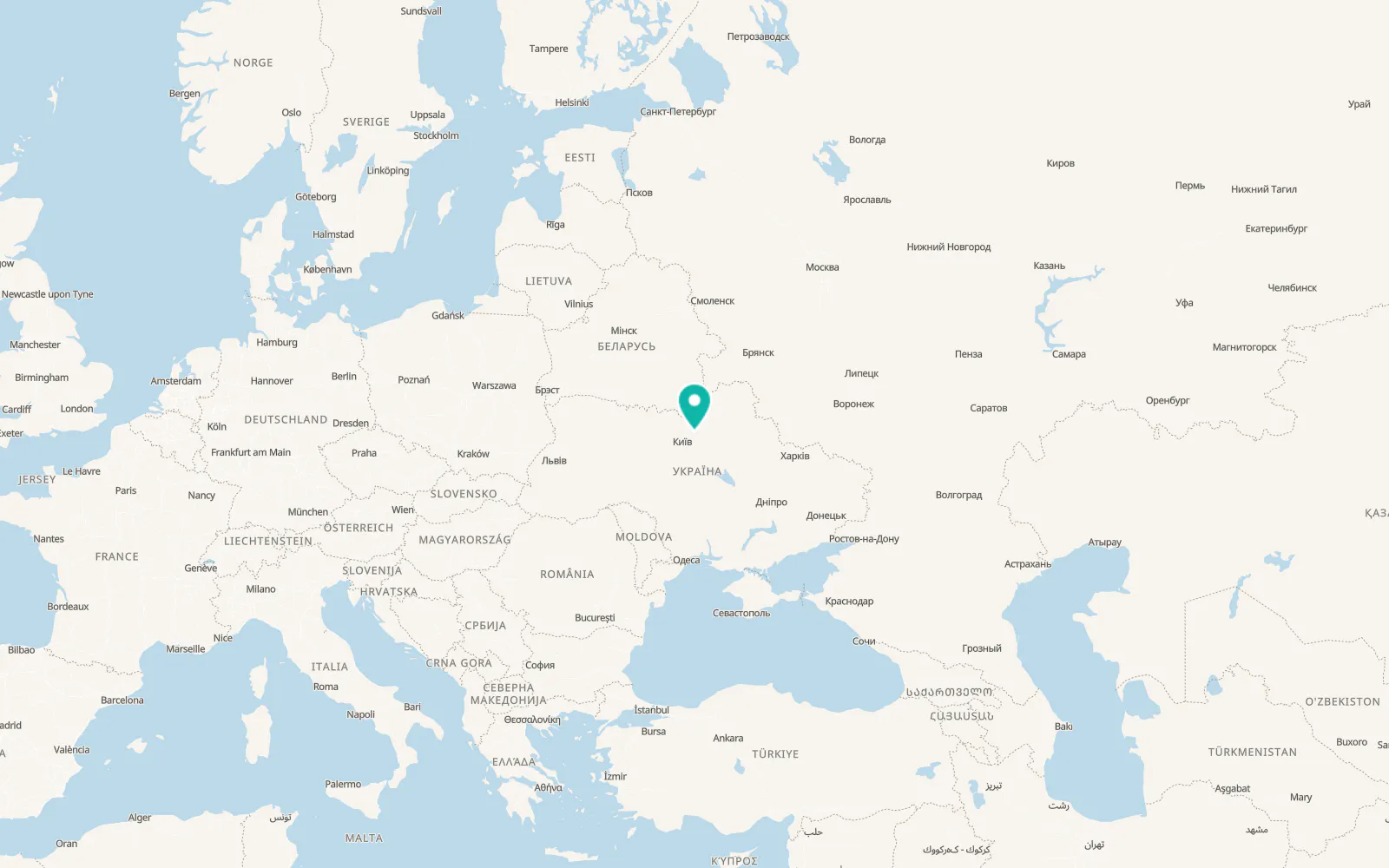 Map of Zavorychi