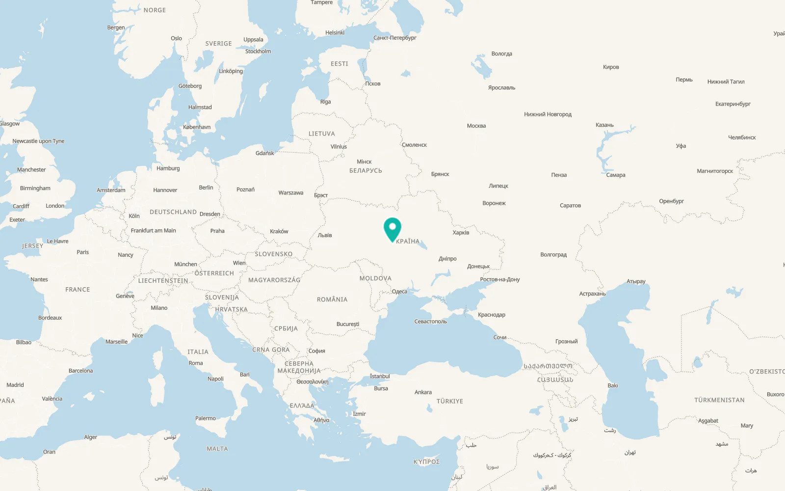 Map of Zhashkiv