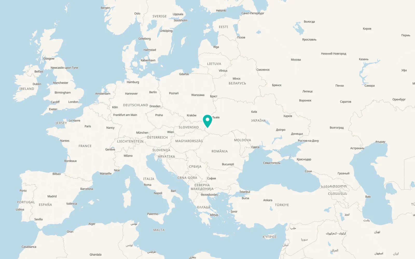 Map of Zhukovo