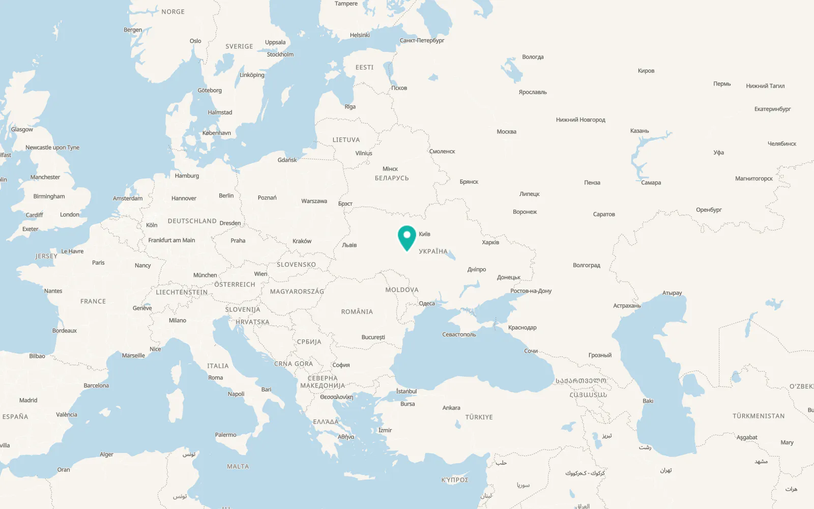 Map of Zoziv