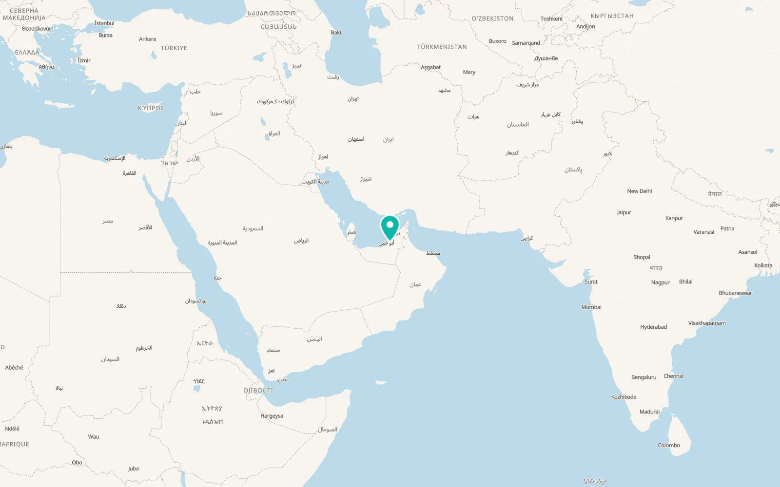 Map of Al Shamkhah City