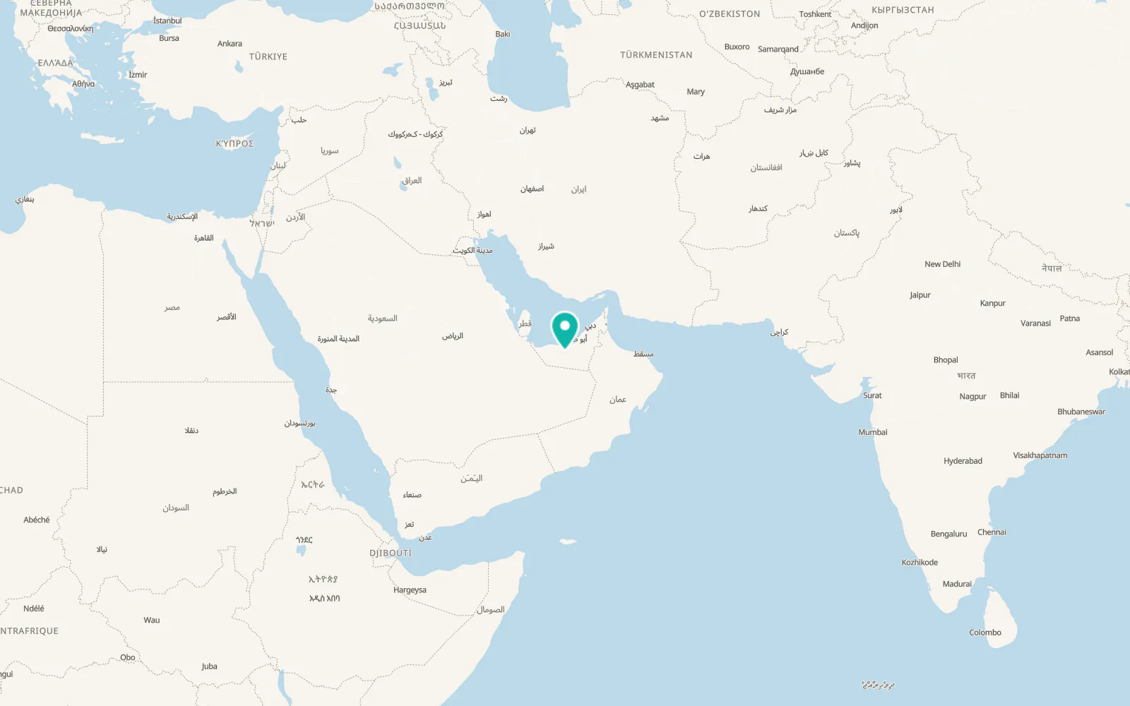 Map of Zayed City